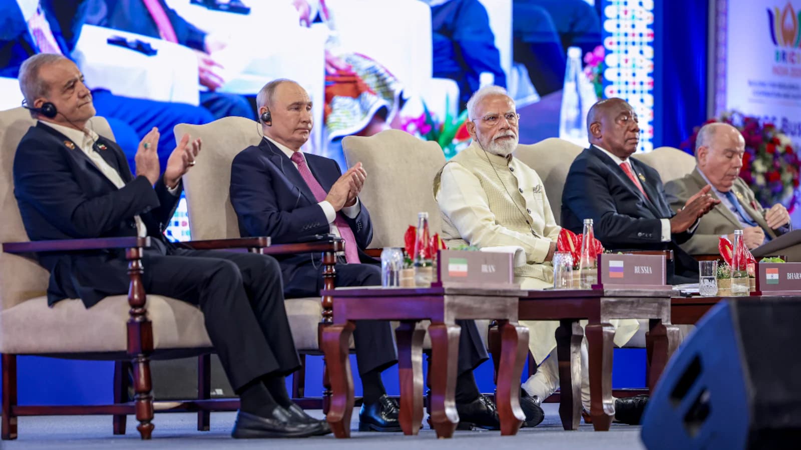 नयाँ दिल्लीमा ब्रिक्स सम्मेलन सुरु, १० वर्षपछि मोदी, पुटिन र जिनपिङ एउटै मञ्चमा