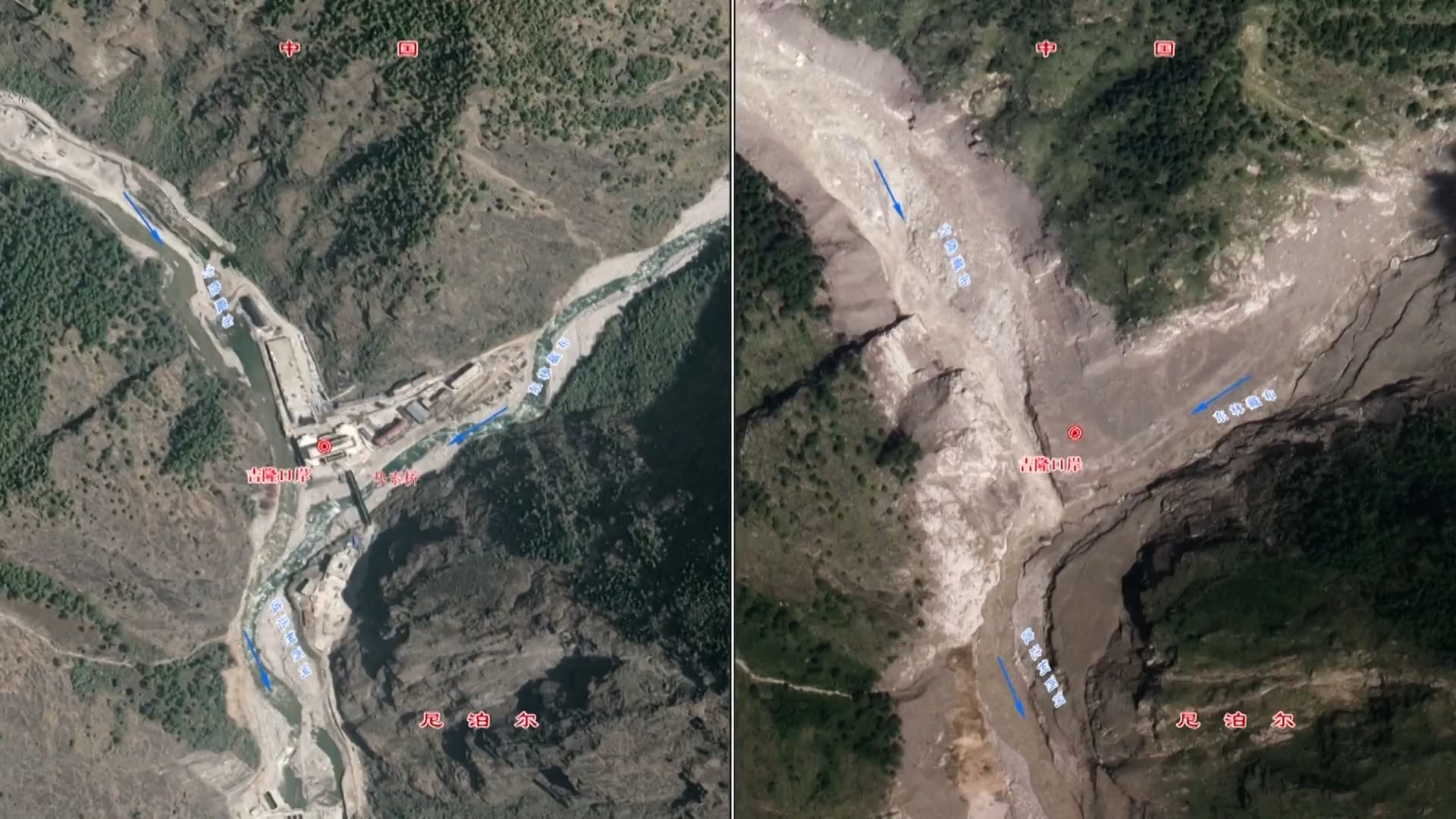 चीनले तयार पार्यो बाढी प्रभावित क्षेत्रको ‘थ्रिडी इमेज’, खोज तथा उद्धारमा अत्याधुनिक प्रविधि